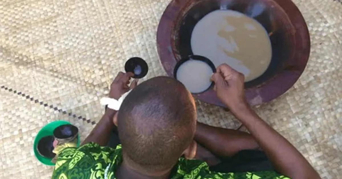 Kava in fiji Yaqona or Grog