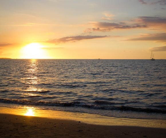 Wailoaloa Beach Sunset